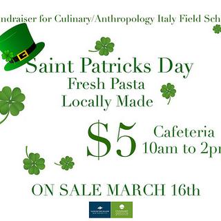  Italy Field School Fundraiser - Green Pasta