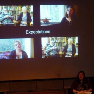 Danielle Holmes' senior project: Why We Came and Why We Stayed.