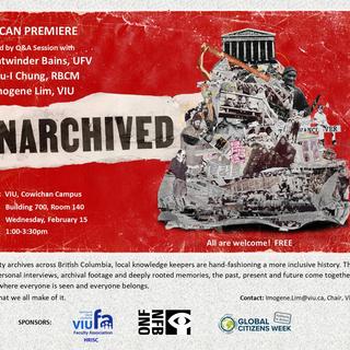 Unarchived Screening Flyer, Cowichan - Feb 15